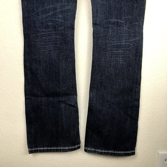 Shyanne “Cherry Blossom” Floral Embroidered & Rhinestone Boot Cut Jeans, size 29 - Picture 3 of 9